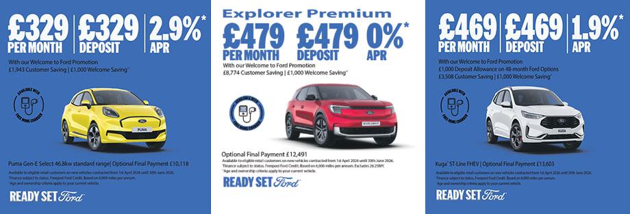 Ford New Car Offers