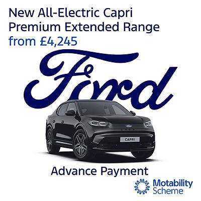 New Ford Capri Premium on Motability