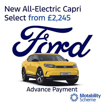New Ford Capri on Motability