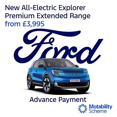 New Ford New All Electric Premium on Motability