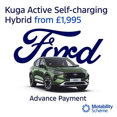 New Ford Kuga Active on Motability