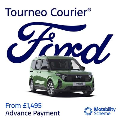 New Ford E-Tourneo Courier on Motability