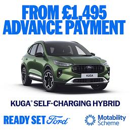 New Ford Kuga Active Hybrid on Motability