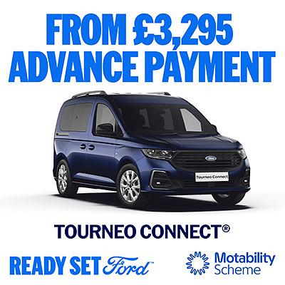 New Ford Tourneo Connect on Motability