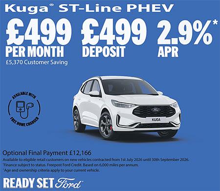 Ford Kuga New Car Special Offer