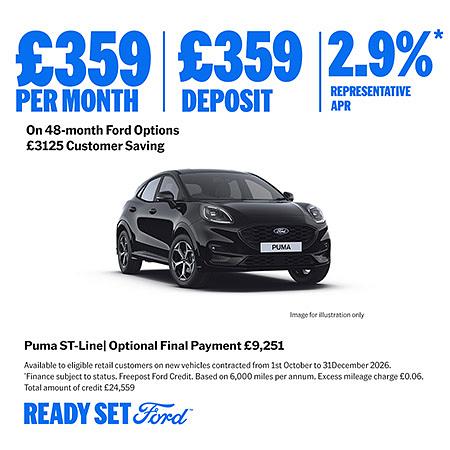 Ford Puma New Car Special Offer